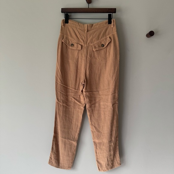WE THE FREE BY FREE PEOPLE FADED LOVE VISCOSE PANTS SANDSTORM BROWN SIZE 27 - Picture 1 of 7